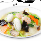 해물 고명 야끼 소바