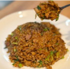 돼지 뿔 끓인 볶음밥