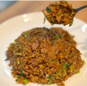 豚の角煮入りチャーハン