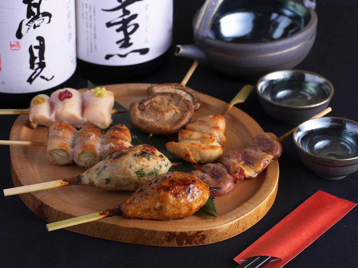 店主自ら目利きし仕入れる薩摩の赤鶏のみ使用！