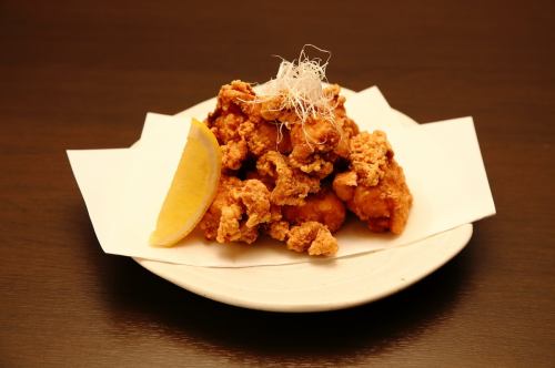 [Fried Sakurahime chicken Tatsuta]