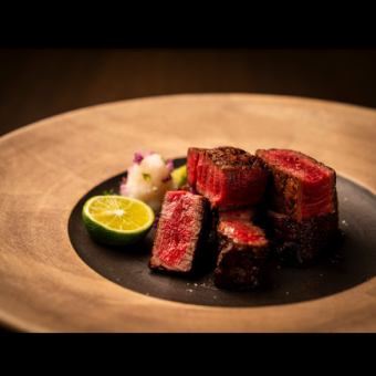 [Kuushin Course: Enjoy specially selected Japanese black beef and seasonal vegetables] <Marriage of premium meat and seasonal vegetables> *Reservation required by the day before