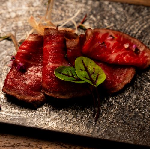 Binchotan grilled tataki/Black tongue sashimi