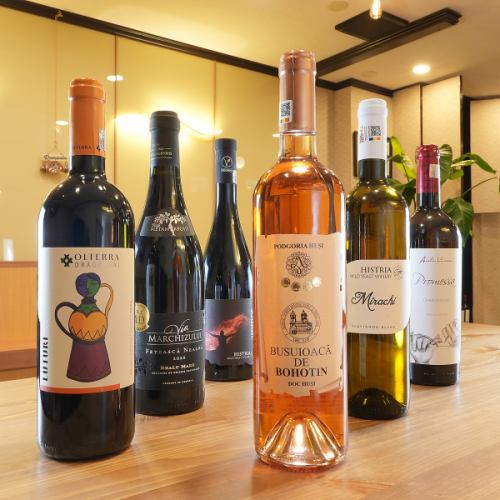 充実したワインを楽しむ