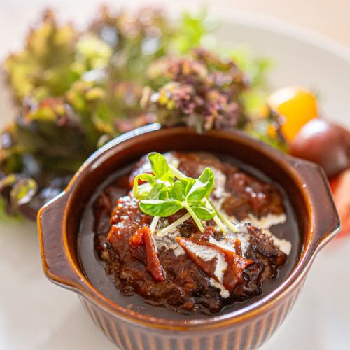 Demi-glace hamburger steak