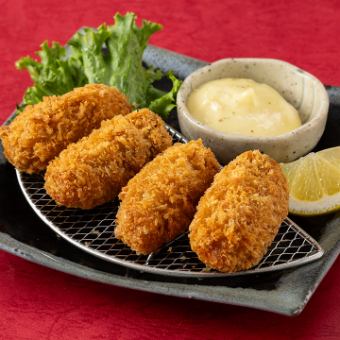 【広島県産】牡蠣フライ 4個