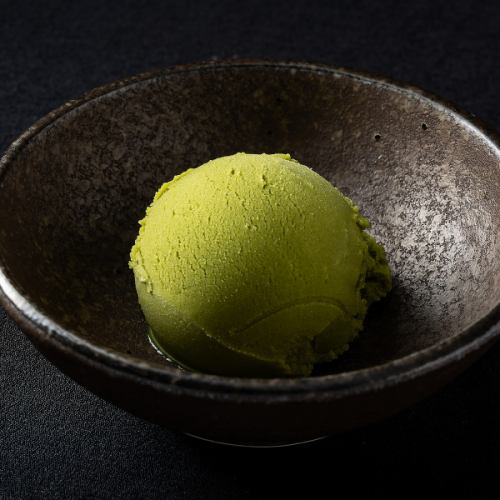 【八女茶使用】抹茶シャーベット / 【福岡産】あまおうアイスクリーム 各