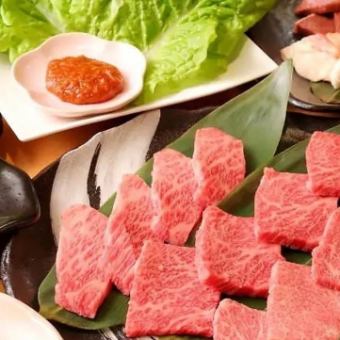 人気NO.1【飲み放題付】カルビは上物＆切り落とし！ロース、バラセット定番11品◎焼肉宴会コース