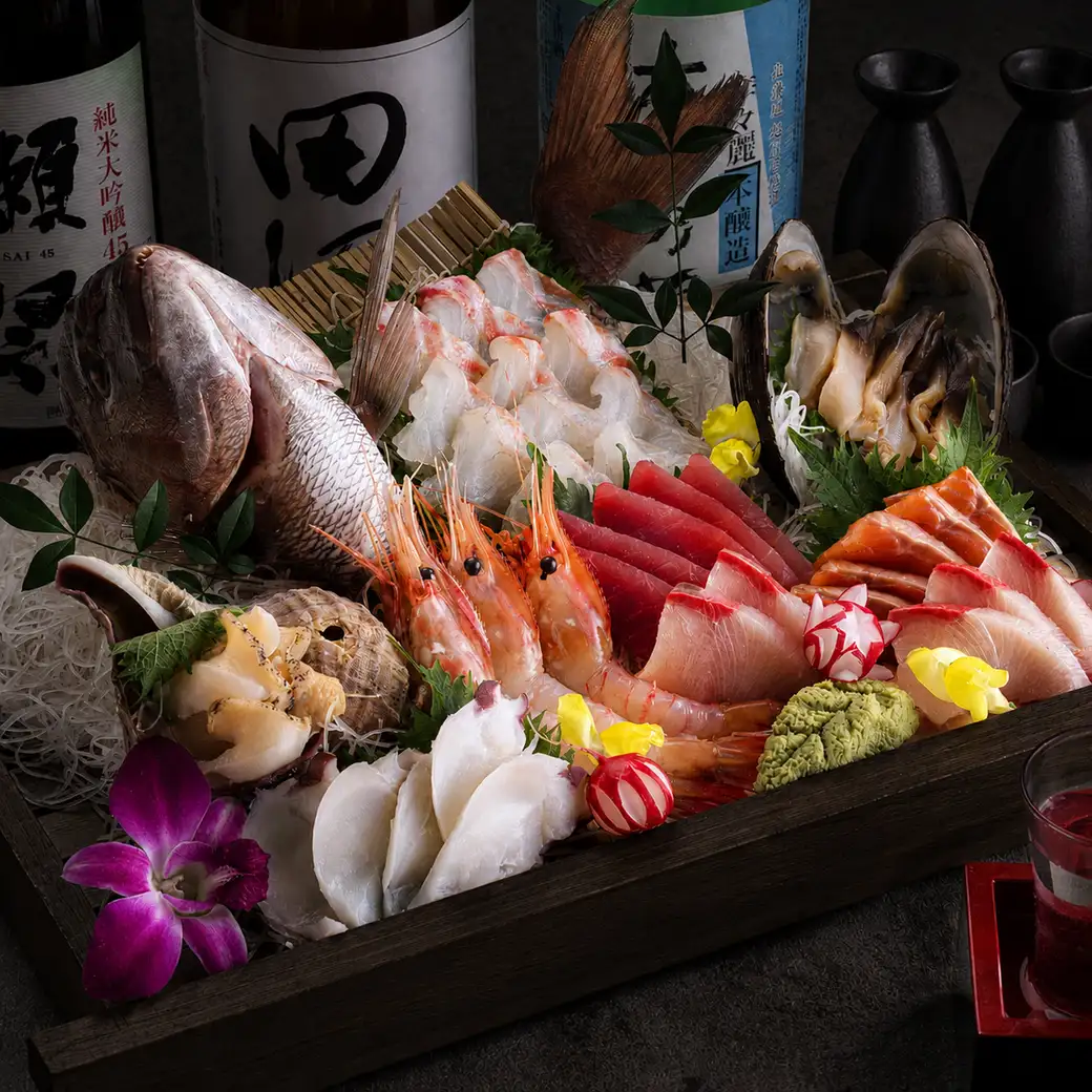 料理長が厳選する、旬の魚をお召し上がり下さい！