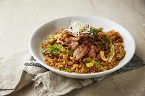 Pork and lettuce stamina pilaf (1 spicy)