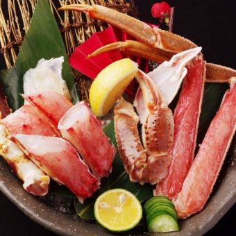 Recommended for parties ★ [90 minutes all-you-can-eat snow crab] 8,980 yen course ★