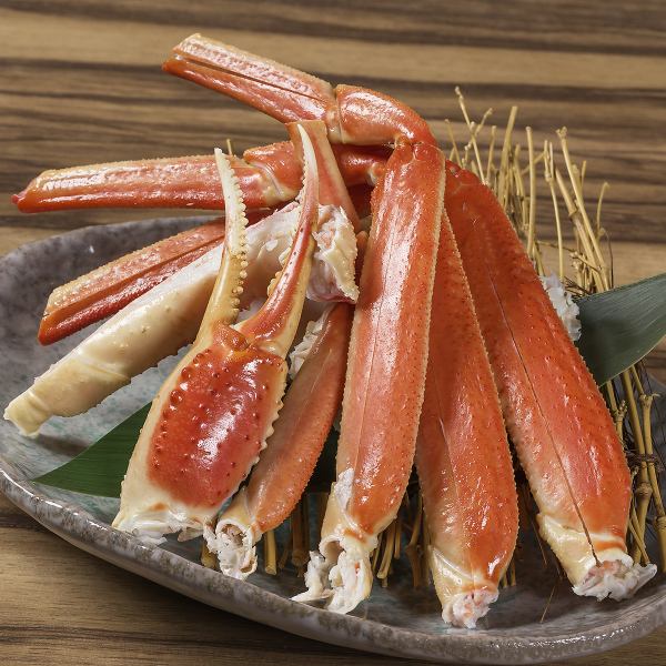 [连螃蟹味噌都尝一尝◎] 可以充分享受螃蟹鲜味的终极菜肴♪ 深受回头客的欢迎◎