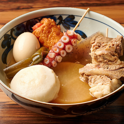 ■3H飲み放題付『黄昏コース』青森地鶏や京出汁おでんが食べ放題〈全7品〉3500円