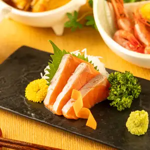 鮭魚刺身