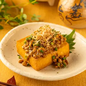 炸豆腐和納豆