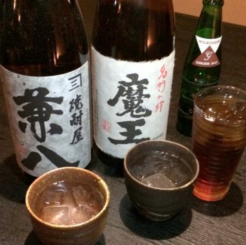 貴重な焼酎もございます♪