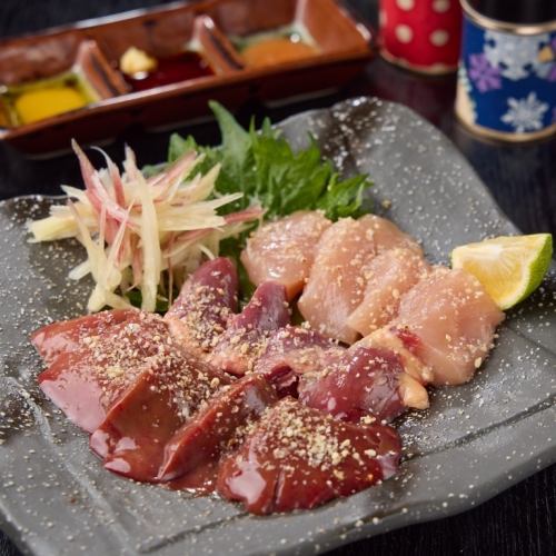 大和肉鶏のお造り