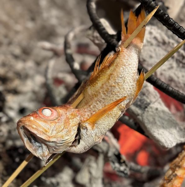 のどぐろ原始焼き