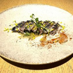≪旬の味覚≫マイワシの炙りカルパッチョ