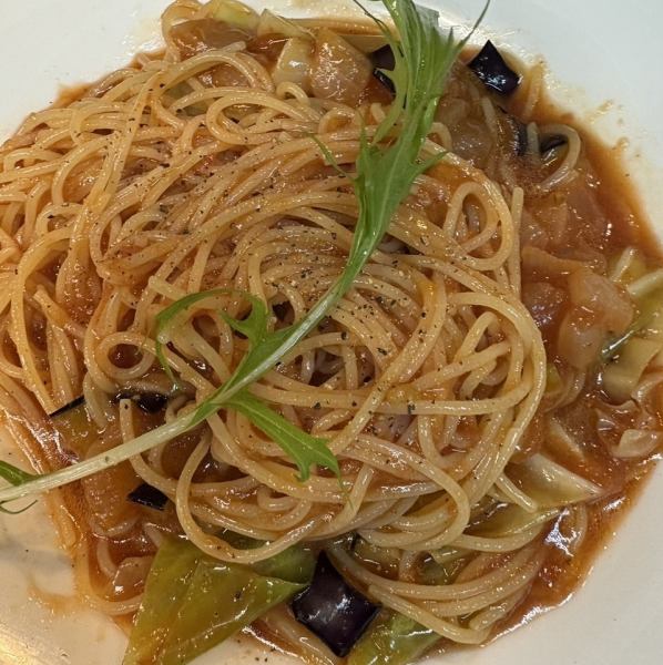 【毎日の仕入れでその時美味しい食材を使った】本日のパスタコース2500円(税込)