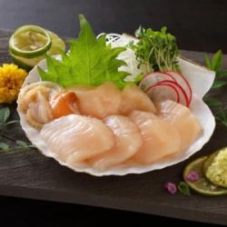 大活ホタテ刺身