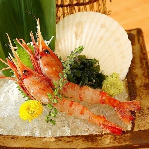 天使の海老 生刺し（3本）