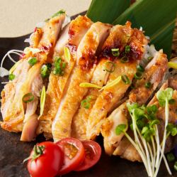 国産鶏の柚子焼き