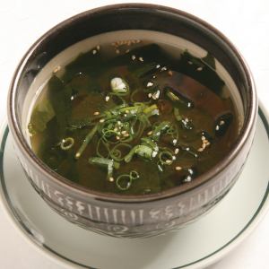 Wakame soup