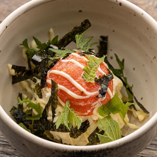 混ぜる明太ポテトサラダ