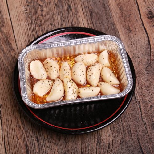 にんにくホイル焼き/エリンギのガリバタホイル焼き