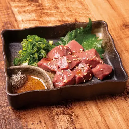 Beef liver (cooked meat product) ●Near raw texture!