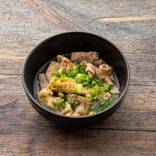 Motsu stew (white) Kansai-style broth