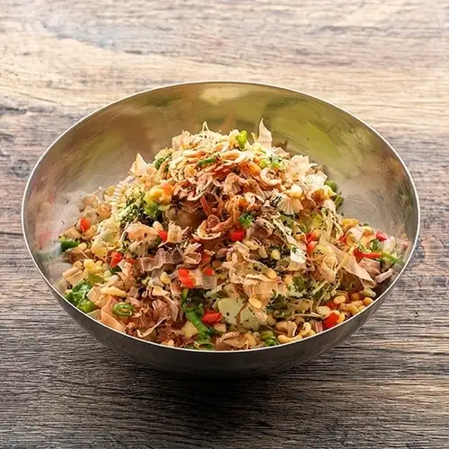 Monjayaki Salad