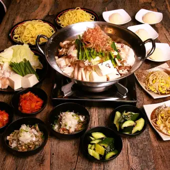 Motsunabe Banquet Course [Includes Beer! 2-Hour All-You-Can-Drink] ◆ Gather around our proud Kurohoru Motsunabe! 4000 yen ⇒ 3700 yen