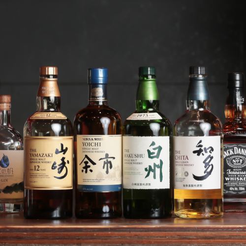 種類豊富なドリンクで乾杯