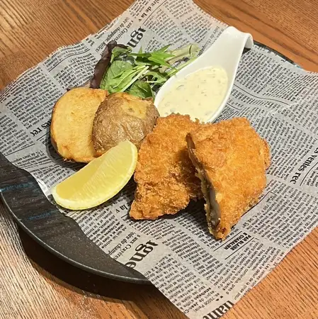フィッシュ(白身魚)&厚切りポテトタルタルソース