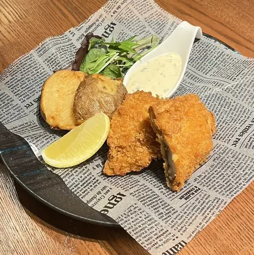 フィッシュ(白身魚)&厚切りポテトタルタルソース