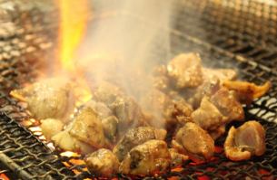 Charcoal-grilled chicken thigh from Miyazaki