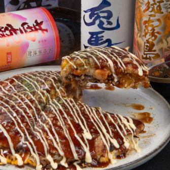 ≪We also have large servings and toppings♪≫◇◆Various types of okonomiyaki◆◇