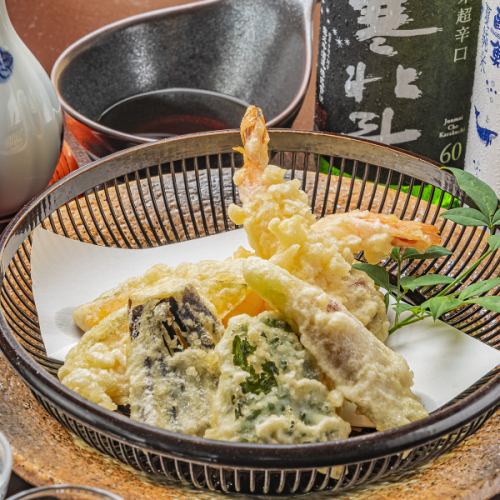 天ぷら盛合せ（一人前）