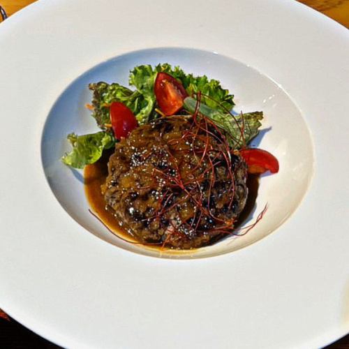 季節限定ジビエハンバーグも♪