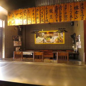 五感で楽しめる人気のお席です♪