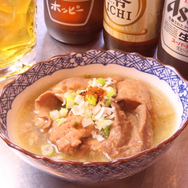居酒屋の”牛煮込み”とは、訳が違う！　そして七味は、浅草やげん堀のオリジナルブレンドです♪