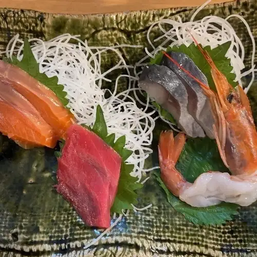刺身4点盛り合わせ