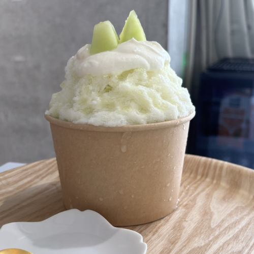 かき氷（メロン）
