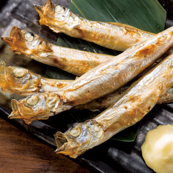 炙り子持ちししゃも