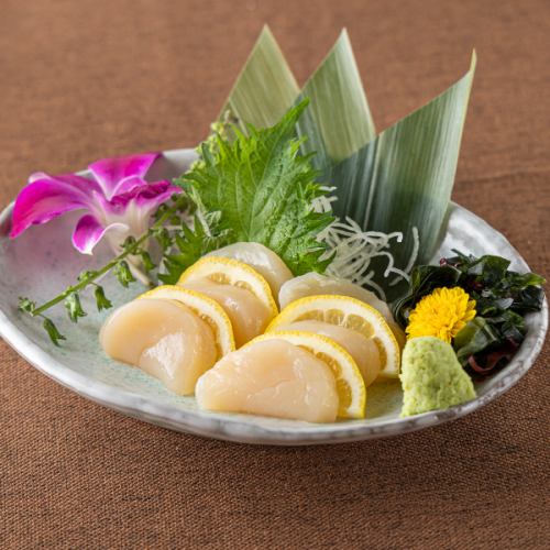 ホタテのお刺身