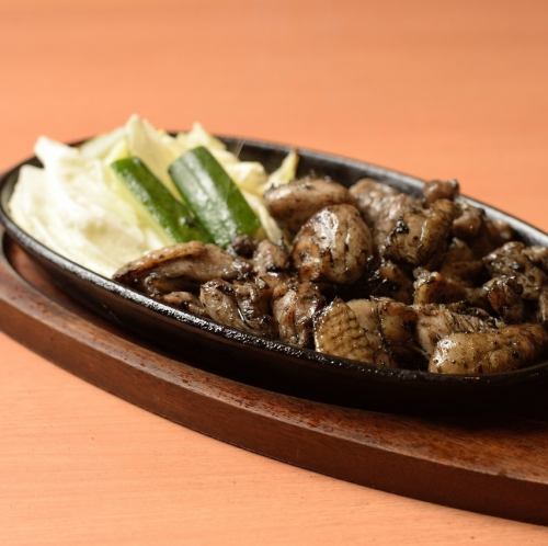 地鶏もも炭火焼き