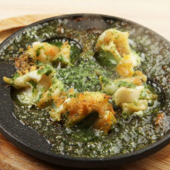 キノコつぶ貝バター焼き