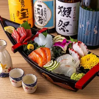 鮮魚の盛り合わせ